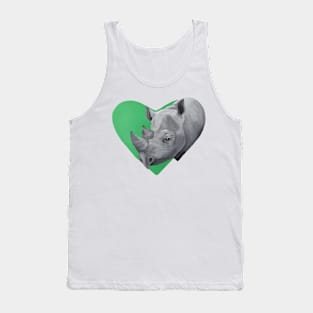 Black Rhino Tank Top